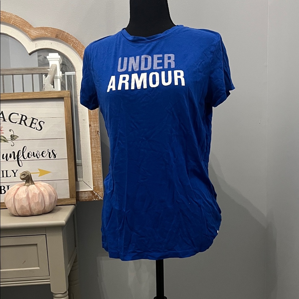 Under Armour Women's Royal Blue Tee